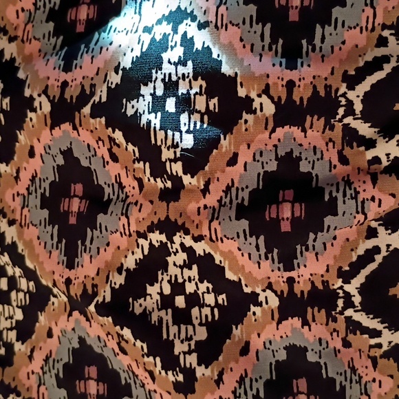 Geometric Patterned Multiple Colored Dress - Picture 5 of 5